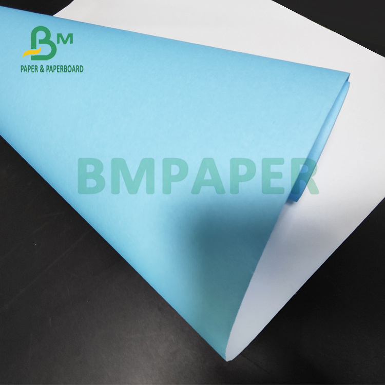 80gr Blue Paper White Back For CAD Engineering Drawing 880mm x 150m 3'' Core