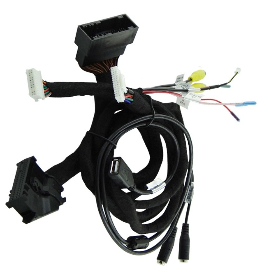 Wiring Harness Manufacture Customize Automotive Stereo ISO Wire Harness Lead Adapter