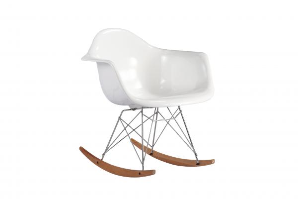 Classic Design Eames Rar Chair Rocking Dining Chair Plastic Wood