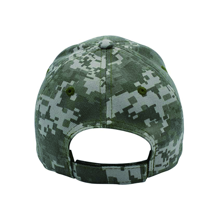 Camouflage caps Printed Different Color Custom Logo Dad caps