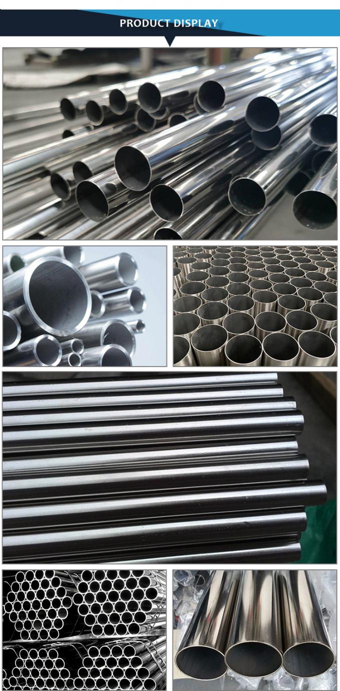 Round Alloy Aluminum Pipe Tube 0.6mm Thickness SGS ISO certificate 1