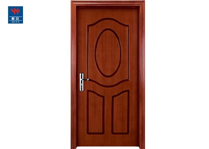 Italian Design Timber Wood Door Leaf Mdf Wood Door Frame Scratch Proof Interior Doors