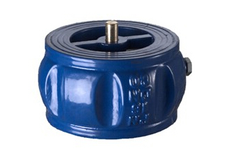 Ductile Iron Nozzle Ball Check Valve DN 600 PN16 With Silence And Wafer 1