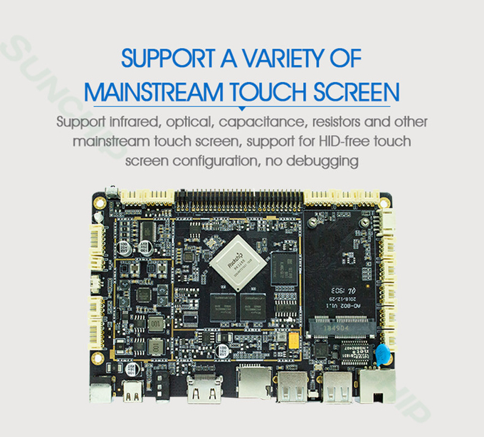 4K EDP LVDS RK3288 Android Integrated Quad-core Chip Solution Embedded System Board 2