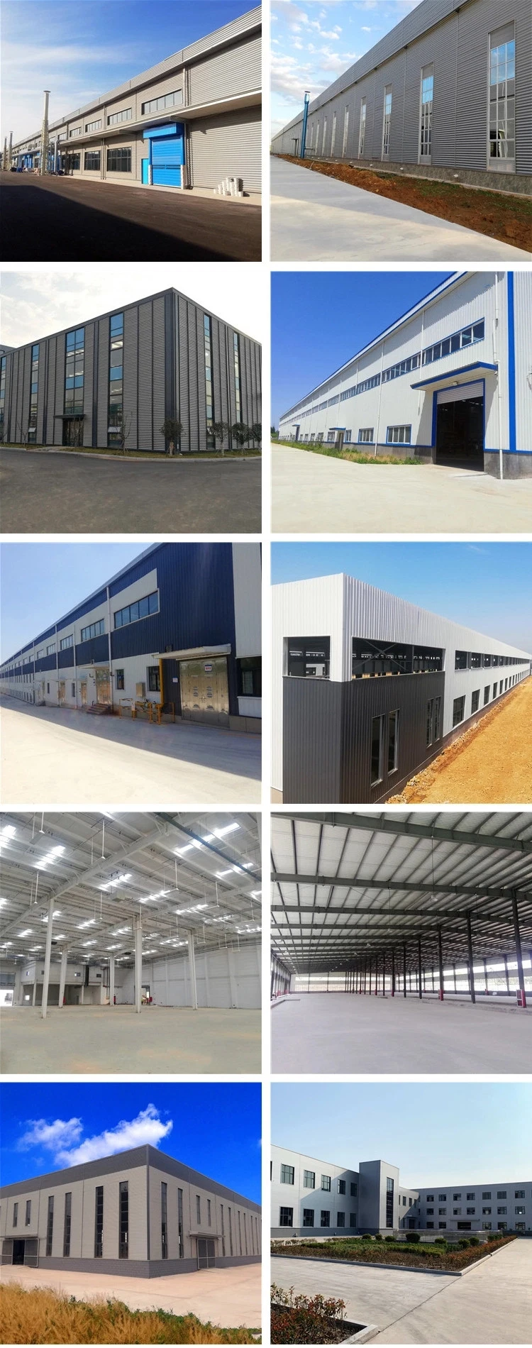Prefabricated Customized Steel Structure Building with Workshop and Mezzanine Office (XGZ-A011)