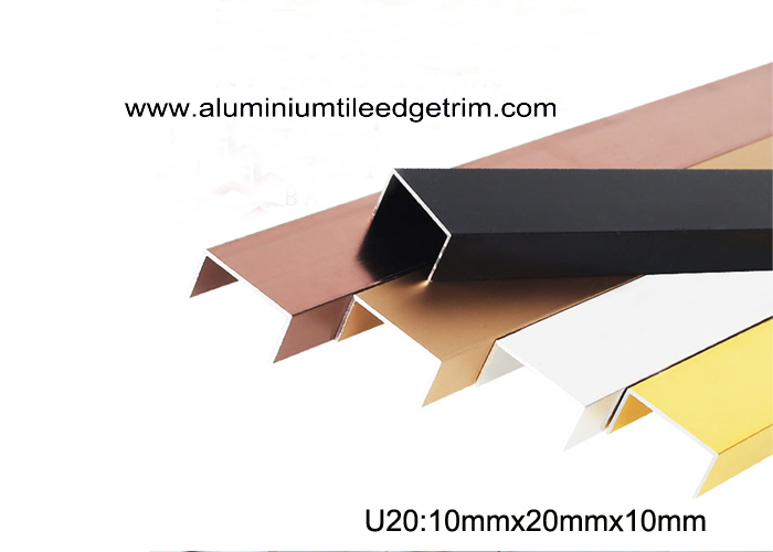 U shaped aluminum brace U20mm 