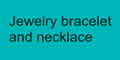 steel jewelry bracelet and necklace
