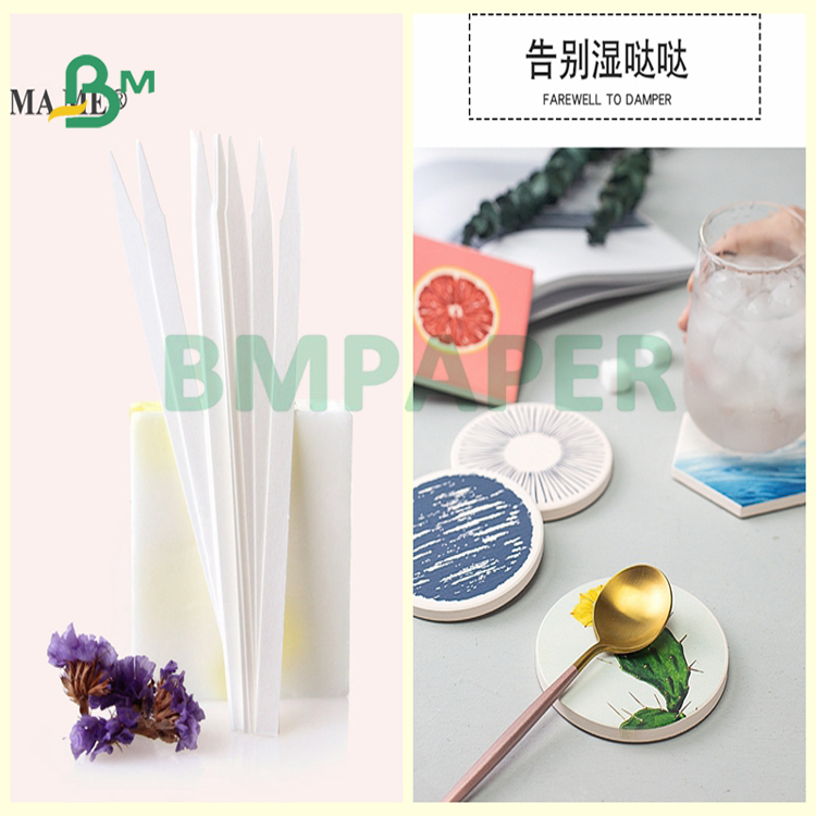 460mm X 610mm Uncoated Moisture Absorbing Paper For Beer Mats 0.4mm 0.5mm