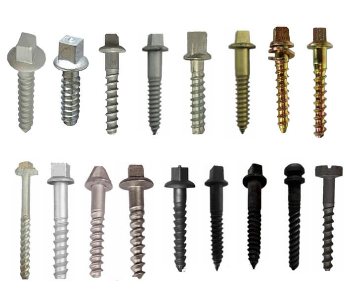 different types of track spikes