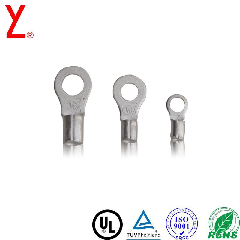 UL ROSH Certificated Matte Tin RV Terminal Lug,Terminal Types For Electrical Cables