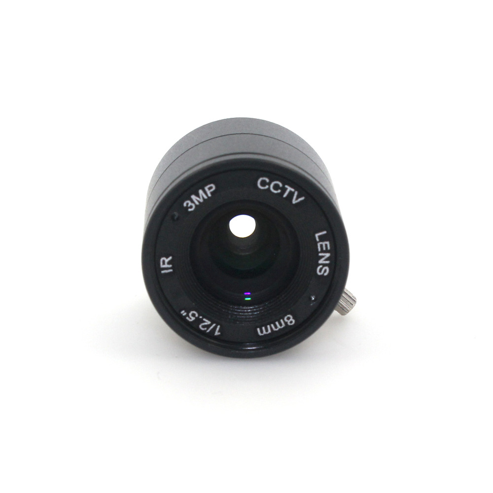8mm 3.0 HD Megapixel Pixel Lens CS Mount CCTV Camera lens for Day/night CCD Security CCTV ip camera