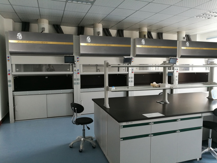 Chemical Laboratory Full Steel Exhaust Fume Hood with CE