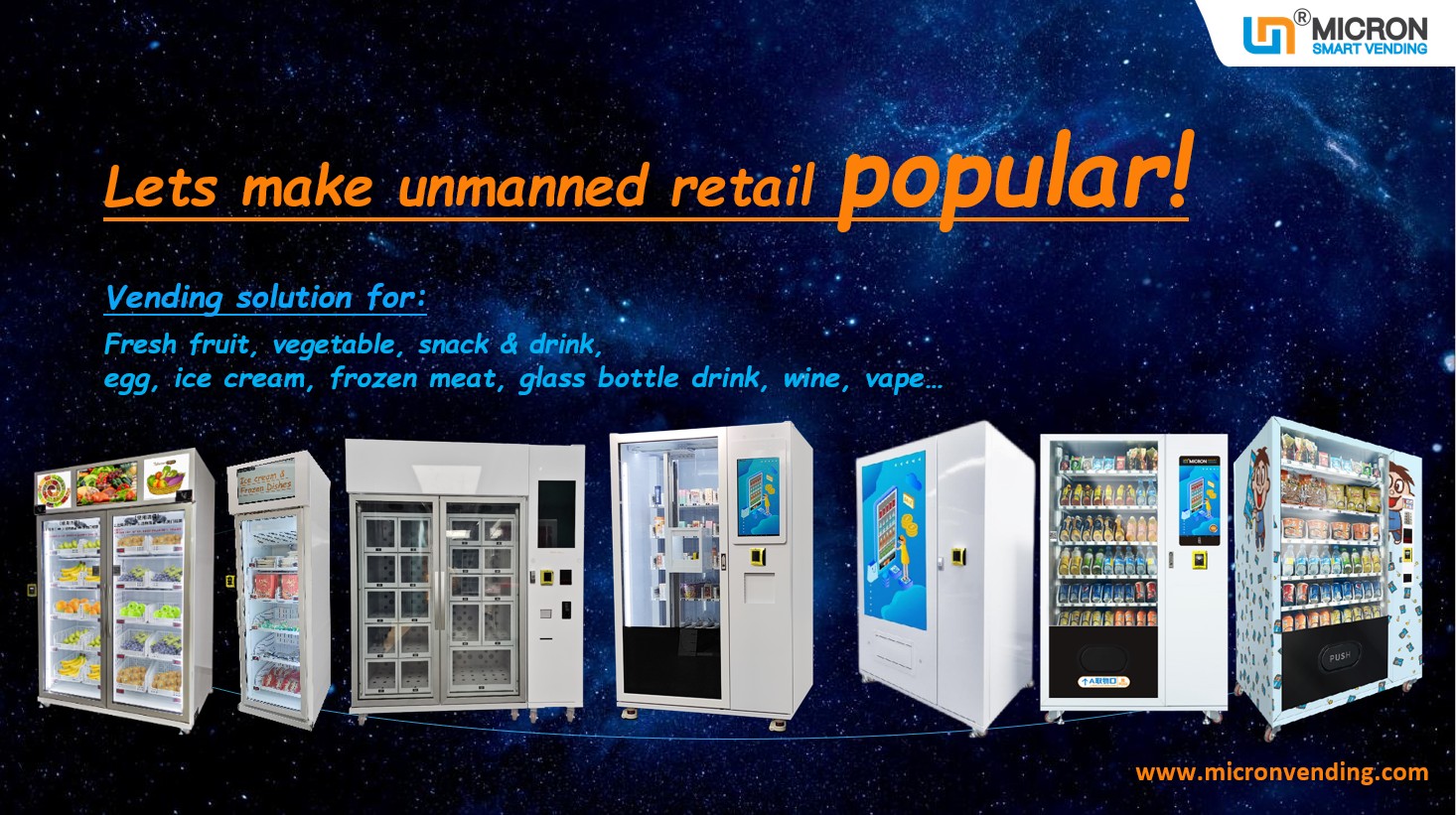 Micron smart vending machine for sale