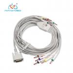 Long Working Life EKG Cables 3.6m Length For Burdick 800 Ekg Machine