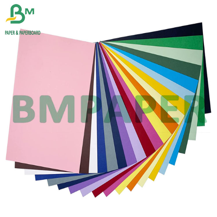 80g A4 Coloured Offset Paper Colourful Printer Craft Sheets Paper For Origami
