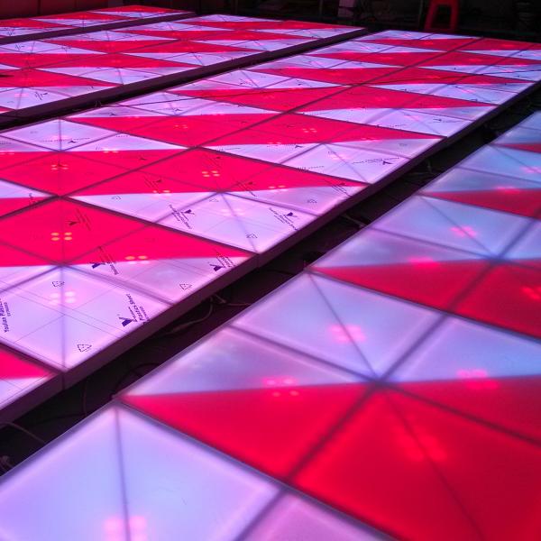 Stage Led Light Dance Floor 10mm 720 Rgb Color 31ch Quickly