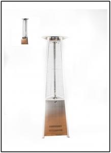 China Conception mobile disponible de Heater Powder Coated Any Color de patio de triangle de tube de verre on sale 