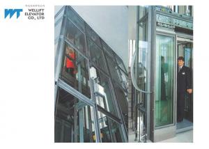 China Energy Saving Passenger Electric Traction Elevator Center / Side Opening Way on sale 
