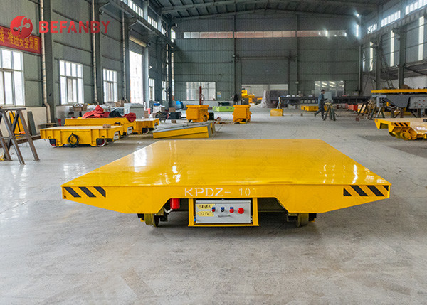 20 Ton Steerable Low Voltage Rail Transfer Cart