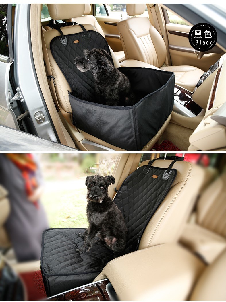 Waterproof Dog Carriers Front Seat Bag Pet Car Seat Cover