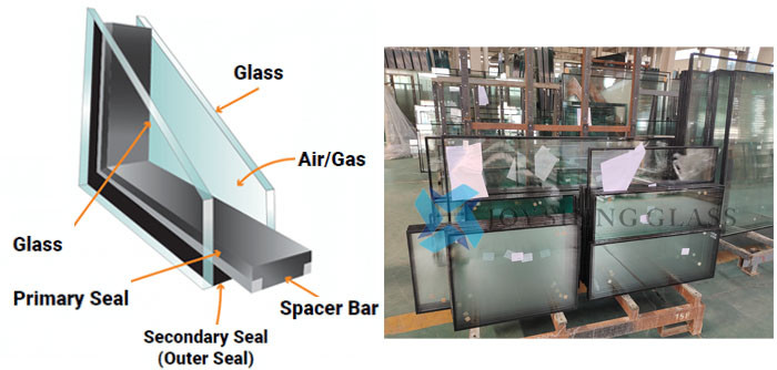 Safety Insulated Glass structure diagram