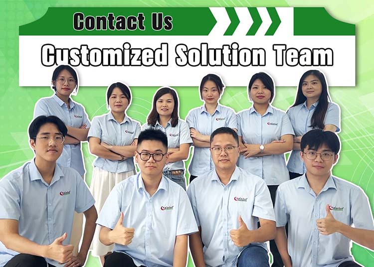 Xindun customized solution team from off grid solar system company