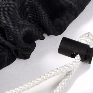 locking drawstring laundry bag lock closure secure prevent falling nylon heavy duty