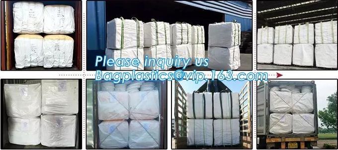 1 Ton Super Sack Pp Woven Big Bags For Bulk Fertilizer Packing / Bagease