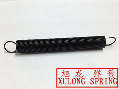 1.3mm electrophoresis black extension spring for machinery