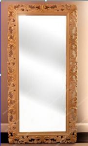 Floor Standing Wooden Frame Vintage Standing Mirror Fg 105 For