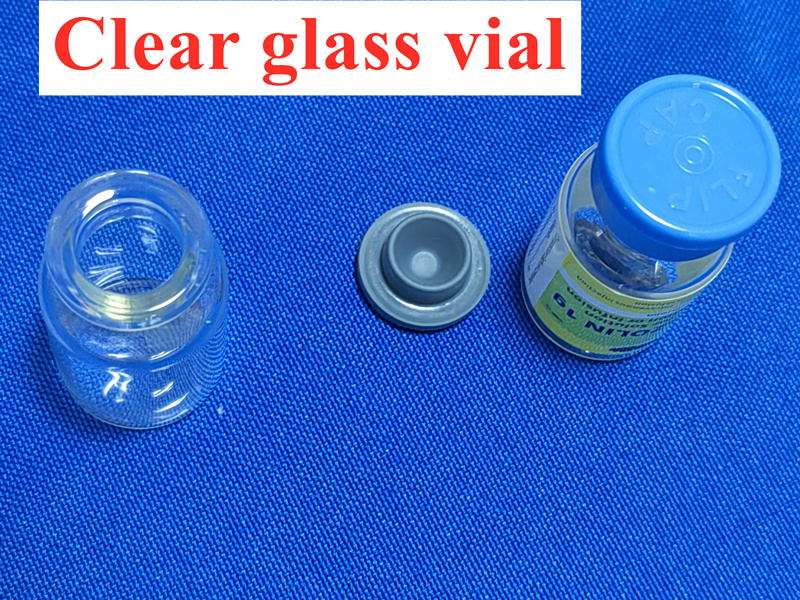 2022 Hot Sale 5ml 10ml 20ml Mold Clear Amber Soda Lime Glass Injection Glass Vial
