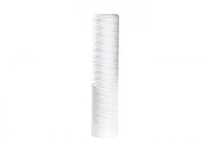 China 5um 20um Cotton PP String Wound Filter Cartridge OEM 222 226 End Cap on sale 