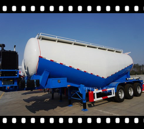 3 axle cement trailer accessories adopts famous brand.