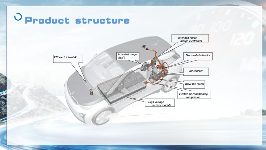 Safe Blade Battery Byd Electric Car Used with Range Extended Electric Car From China