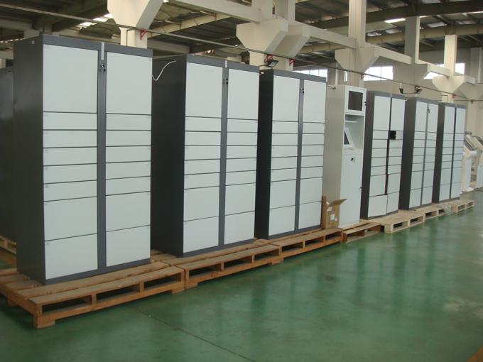 36 Doors Automatic Storage Luggage Lockers For Gym Swimming Pool Water Park with Steel Enclosure 0