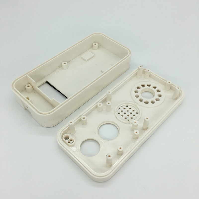 White Doorbell shell plastic injection product injection plastic molding supplier