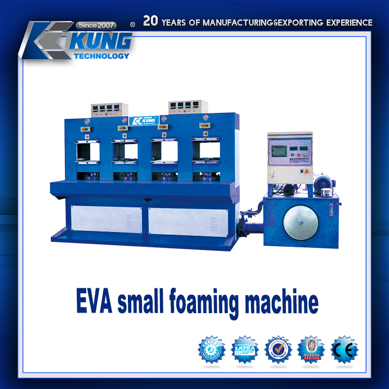 EVA Hot Press First Time Small Foaming Machinery for Shoe Insole Pad Making