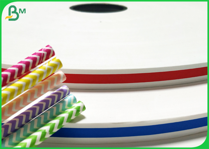 60gsm 120gsm biodegradable FDA Approved Straw Paper For Colorful Straw