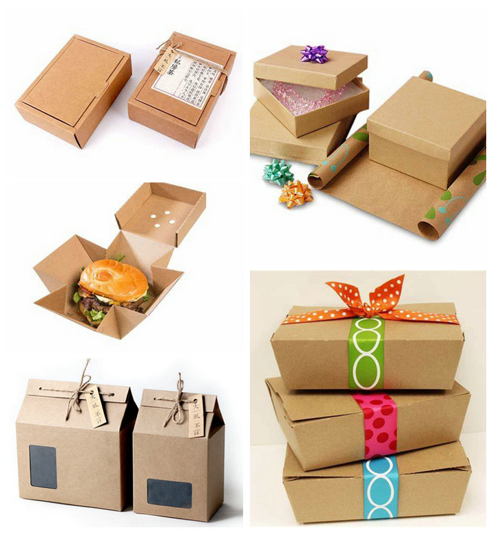 Grade AA 250gsm 300gsm 350gsm Brown Kraft Paper Board For Packing boxes 