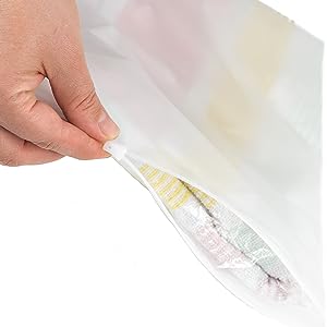 Retail Supply Co slide zipper bags
