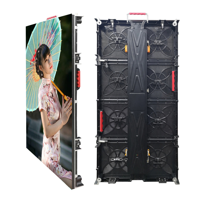 Good price outdoor P3.91 rental led screen 500x1000mm cabinet led display panel