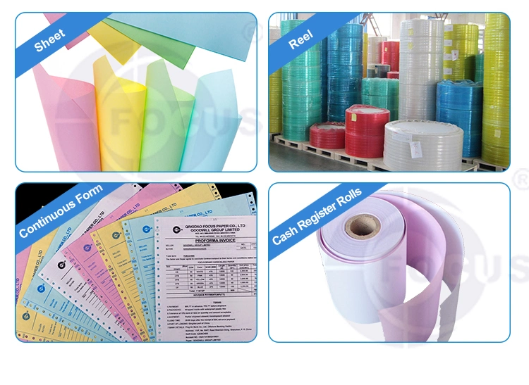 High-Quality/Cheap/Color Multi-Part Printing Paper of NCR Paper (No Carbon Required) /Carbonless Paper/Duplicate Paper