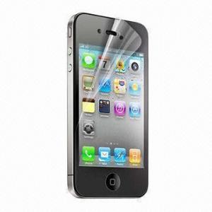 China 10x Film LCD Screen Protector for Apple's iPhone 4/4S, Comes in Clear on sale 