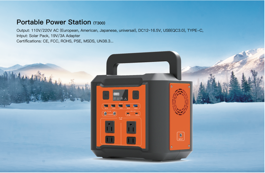 Portable Power Station Explorer 200W Backup Lithium Battery 110 220V AC Outlet Solar Generator For Outdoor Camping Hunting Trip