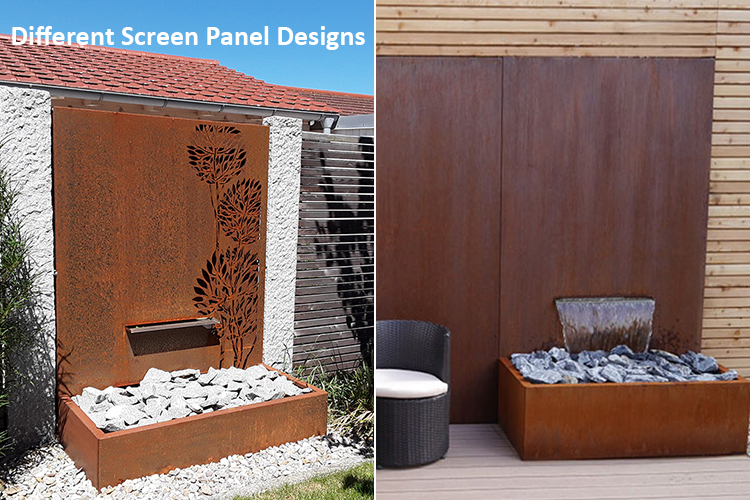Different Screen Panel Designs