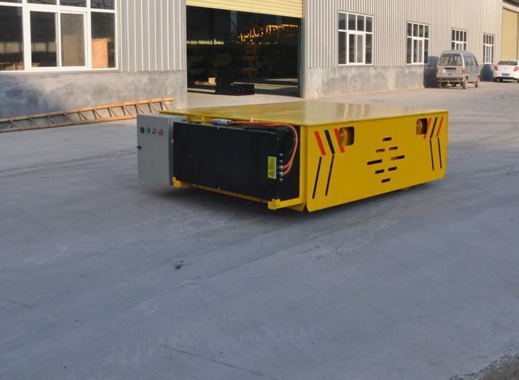 Cable drum supply model rail transfer cart for heavy load material handling