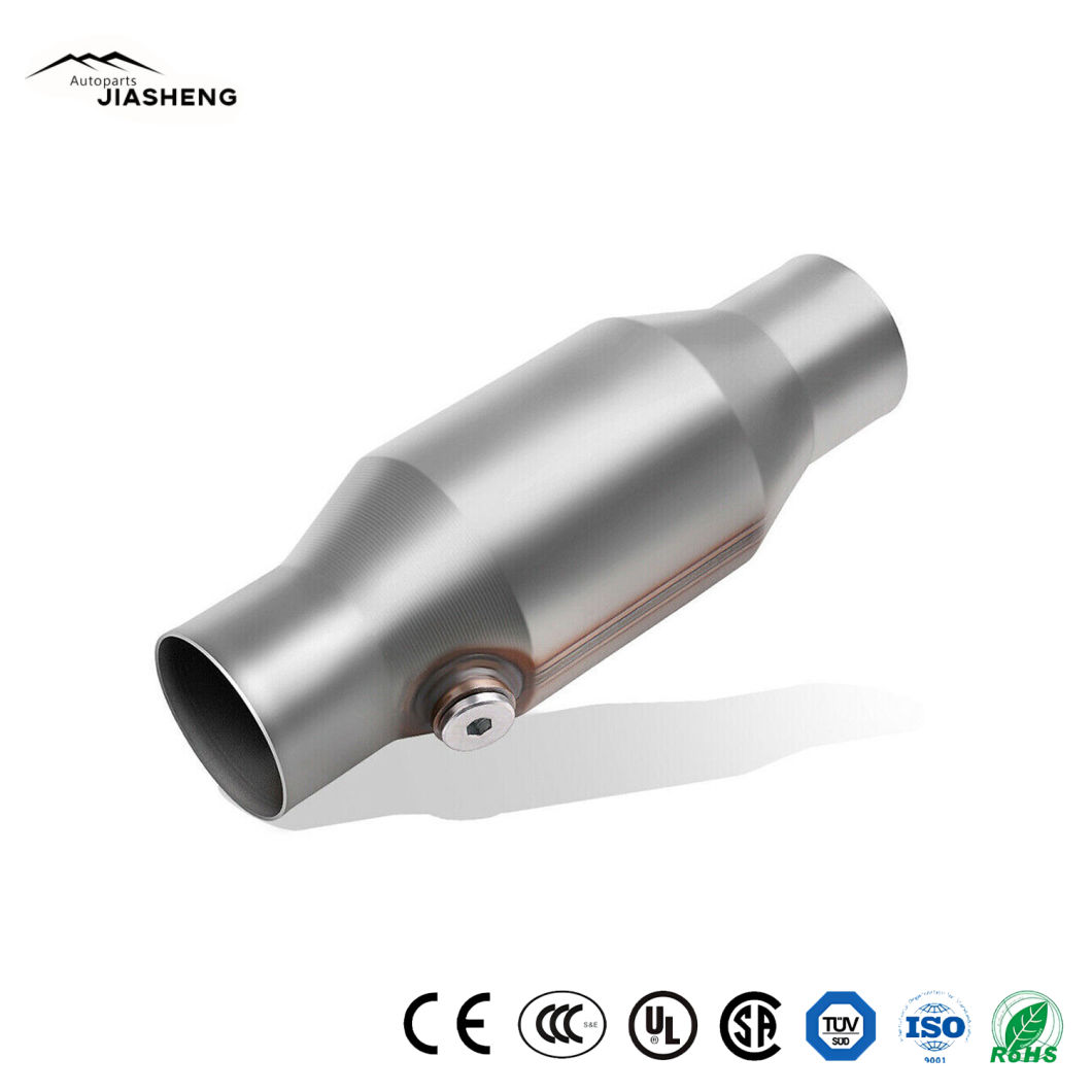 2.5&quot; Stainless Steel Catalytic Converter Car Accessories Department Euro IV Euro V Catalyst Carrier Auto Catalytic Converter