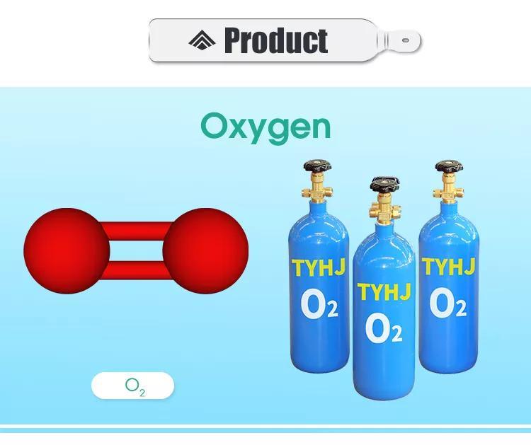 China Factory Price High Quality 99.5% Medical Grade O2 Gas Oxygen