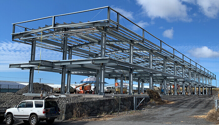 2021 New Style Metal Building/ Steel Structure Warehouse /Hangar Steel Structure Building In Hawaii