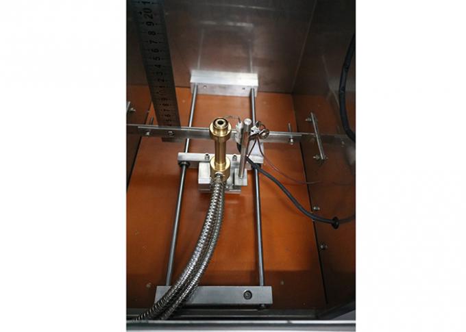 IEC60332 Flammability Testing Equipment , Single Cable Vertical Burning 1 M³Electrical Control Test Chamber 1000w 1
